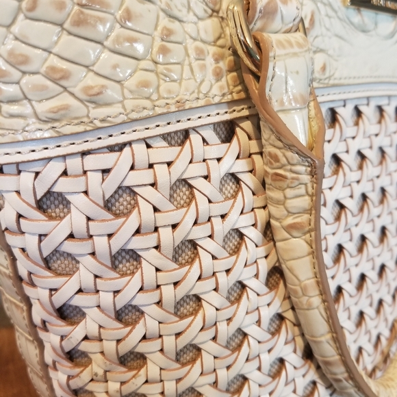 Brahmin Small Bowie Canvas Lima NWT - Picture 10 of 16